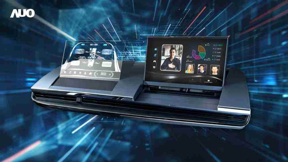 尊龙集团Micro LED Display HMI解决方案打造透明Micro LED前座仪表，，，，呈现信息并保留驾驶视野开阔；亦为副驾驶座乘客打造收放自如的Micro LED屏幕，，，，在不影响显示质量的前提于显示区内建镜头，，，让用户能与视讯对象直接眼神接触，，，提供绝佳的双向沟通体验