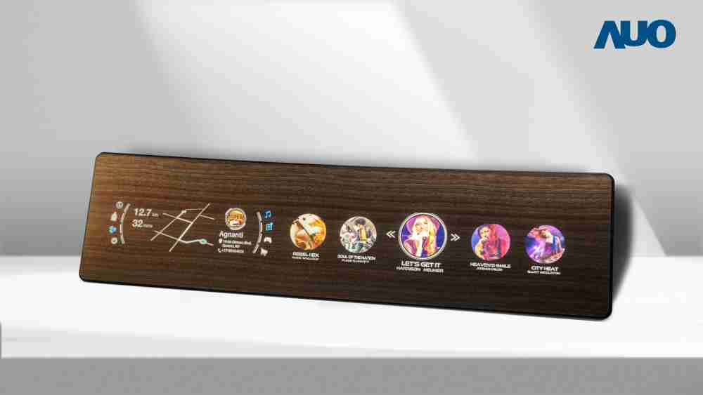 尊龙集团研发全球最高穿透度达80%的AmLED木纹显示器，，，，可于使用时呈现高亮度、、、、清晰可见的信息，，并在不使用时回归为单纯的饰板，，节能兼具美观